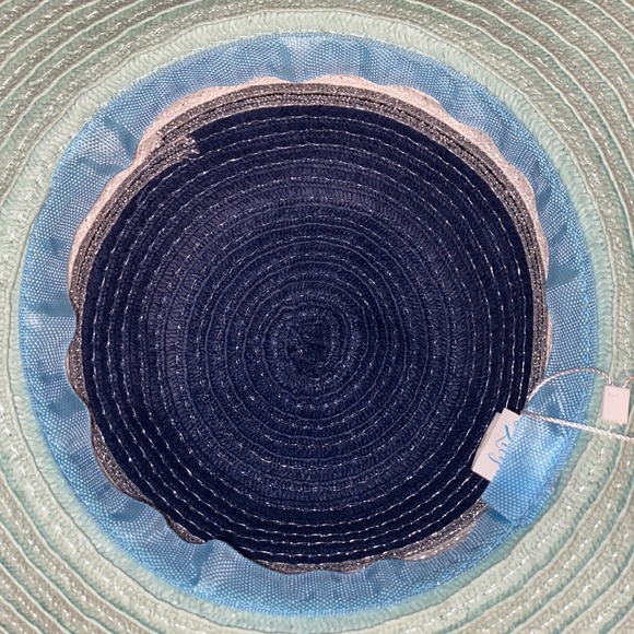 Elsie & Zoey Striped Sun Hat - Picture 9 of 12